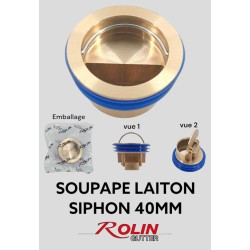 Soupape siphon 40 inok