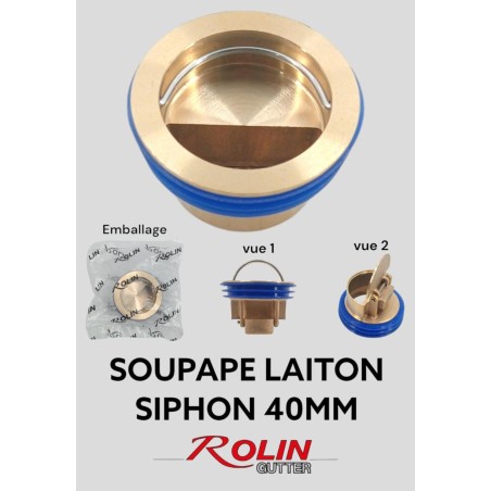 Soupape siphon 40 inok