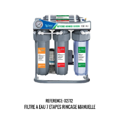 FILTRE A EAU 7 ETAPES RINCAGE MANUELLE 2712